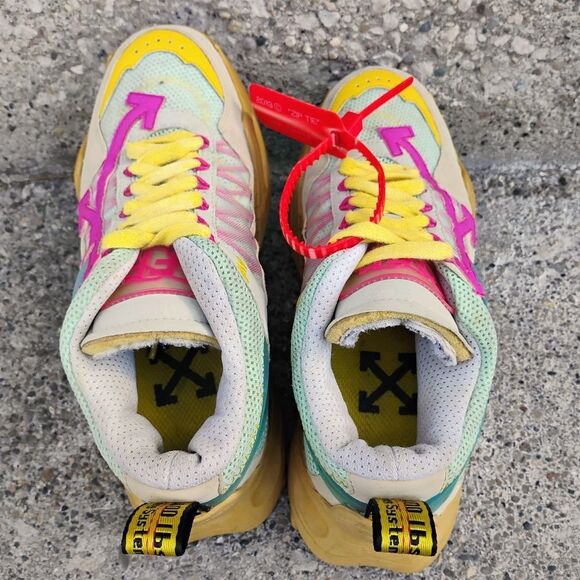 Off-White ODSY-1000 Cream Fuchsia Size EU 37 - Picture 4 of 13